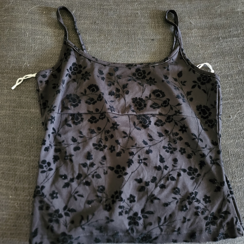 Vintage black tank top